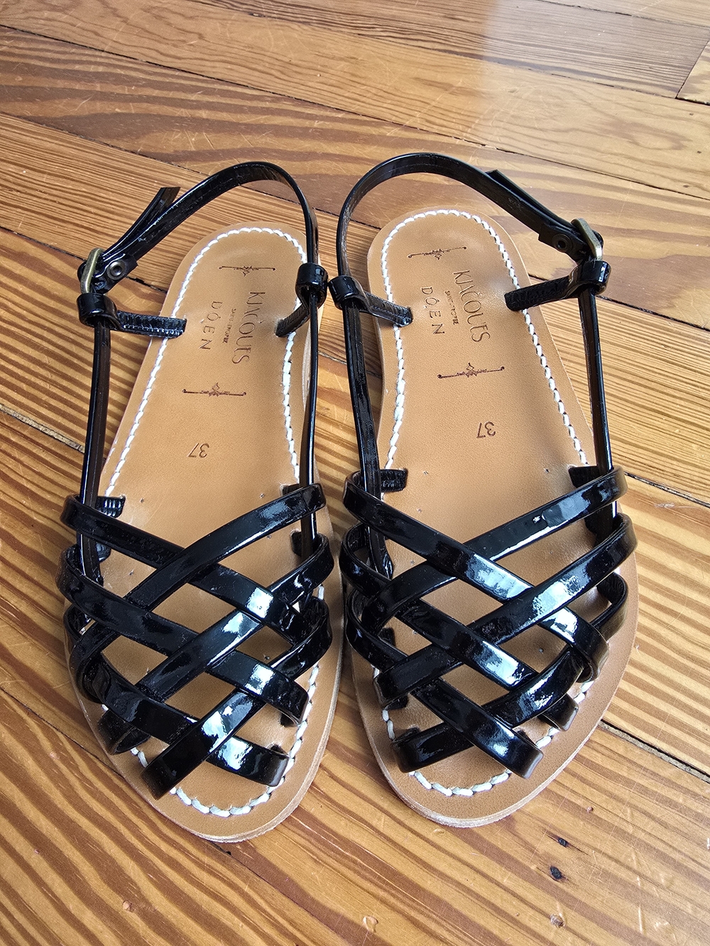 Doen KJacques Sandals Sz 37
